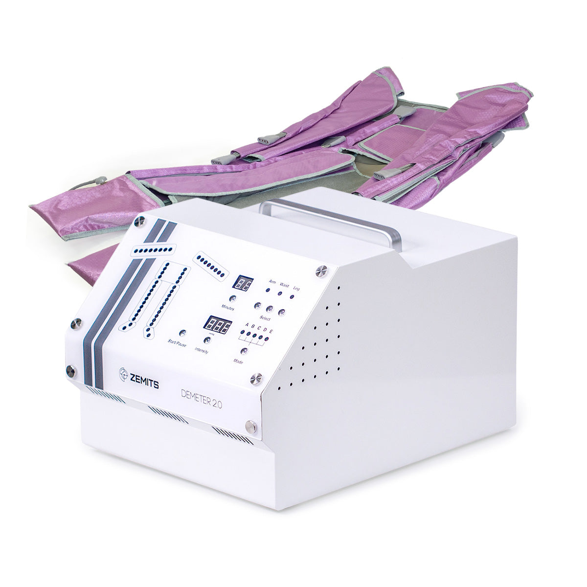 Zemits Demeter 2.0 Dispositif de pressothérapie pour drainage lymphatique avec 44 canaux